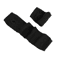 Punk Striped Fingerless Arm Warmers Long Knitted HipHop Style Elbow Gloves 2