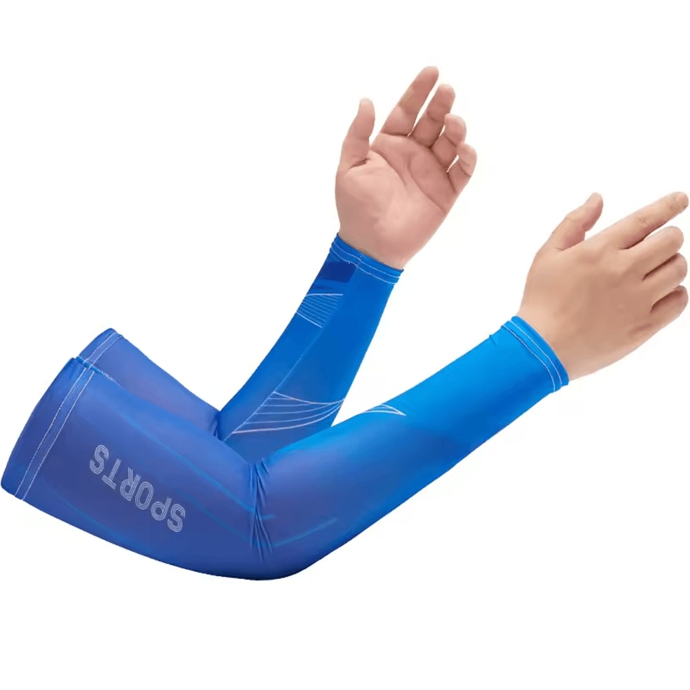 CoolShield UV Cycling Arm Sleeves Breathable Sun Protection Cooling Arm Covers 0