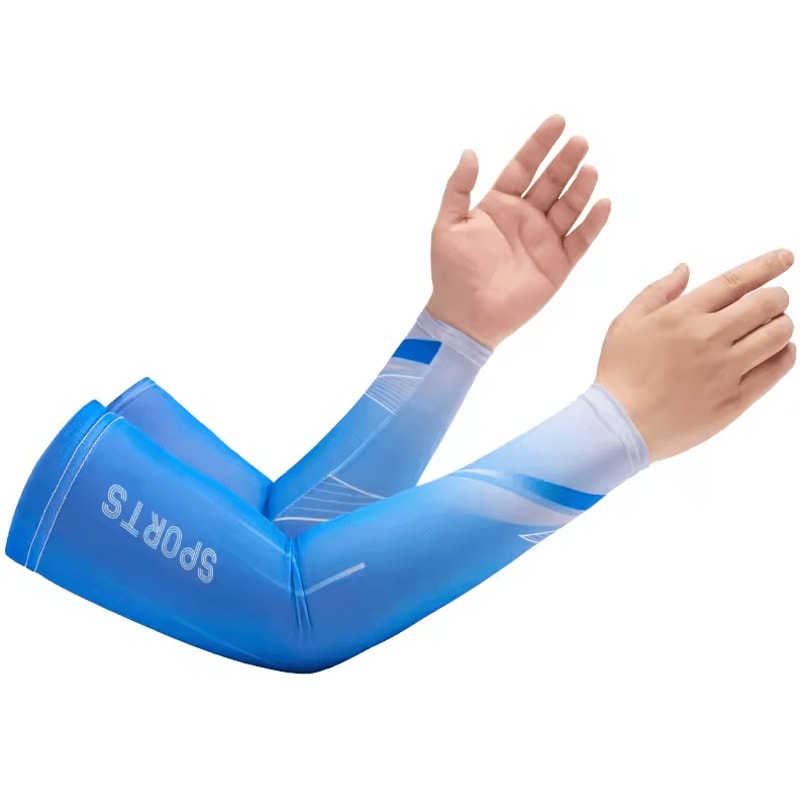 CoolShield UV Cycling Arm Sleeves Breathable Sun Protection Cooling Arm Covers 3