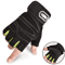 PowerGrip Pro Gym Gloves Shockproof Weight Lifting Gloves With Wrist Support 8