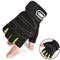PowerGrip Pro Gym Gloves Shockproof Weight Lifting Gloves With Wrist Support 8