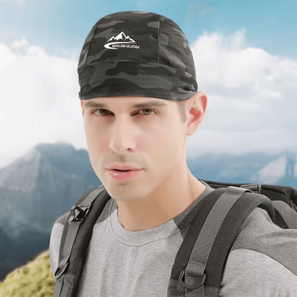 IceFlow Cooling Skull Cap QuickDry Summer Cycling Beanie For Helmet Comfort 0