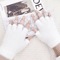 CozyTouch Fuzzy Fingerless Gloves Soft Winter Typing Gloves For Women 0
