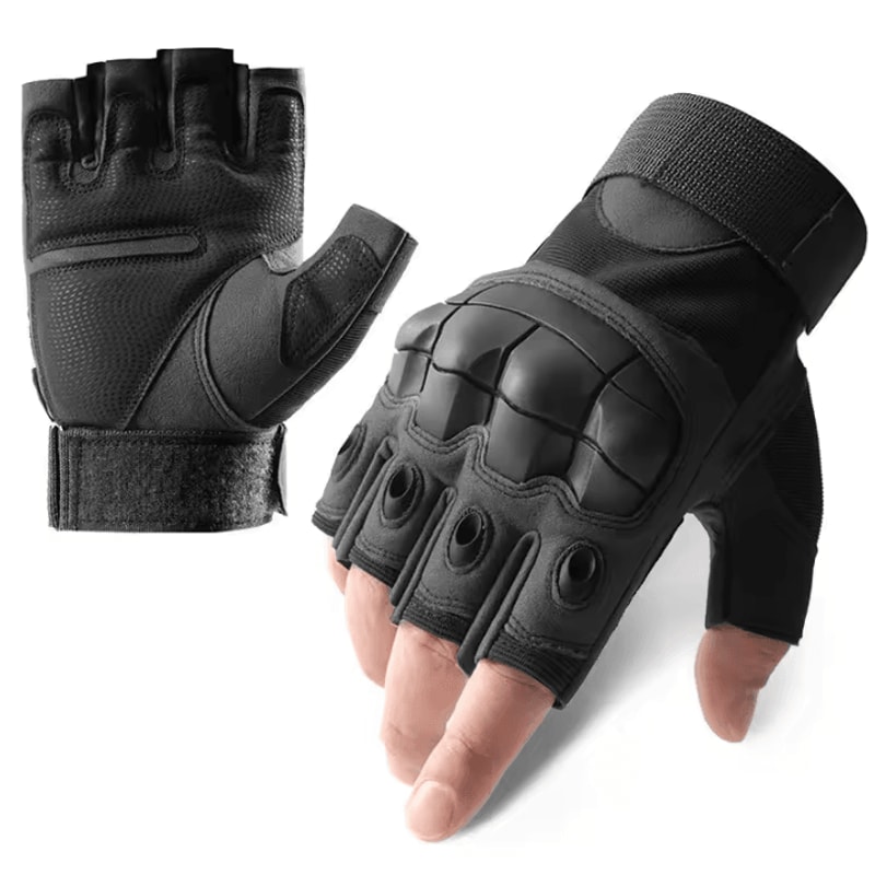 TactiGrip HalfFinger Cycling Gloves Breathable Tactical Riding Gloves With AntiSlip Control 2