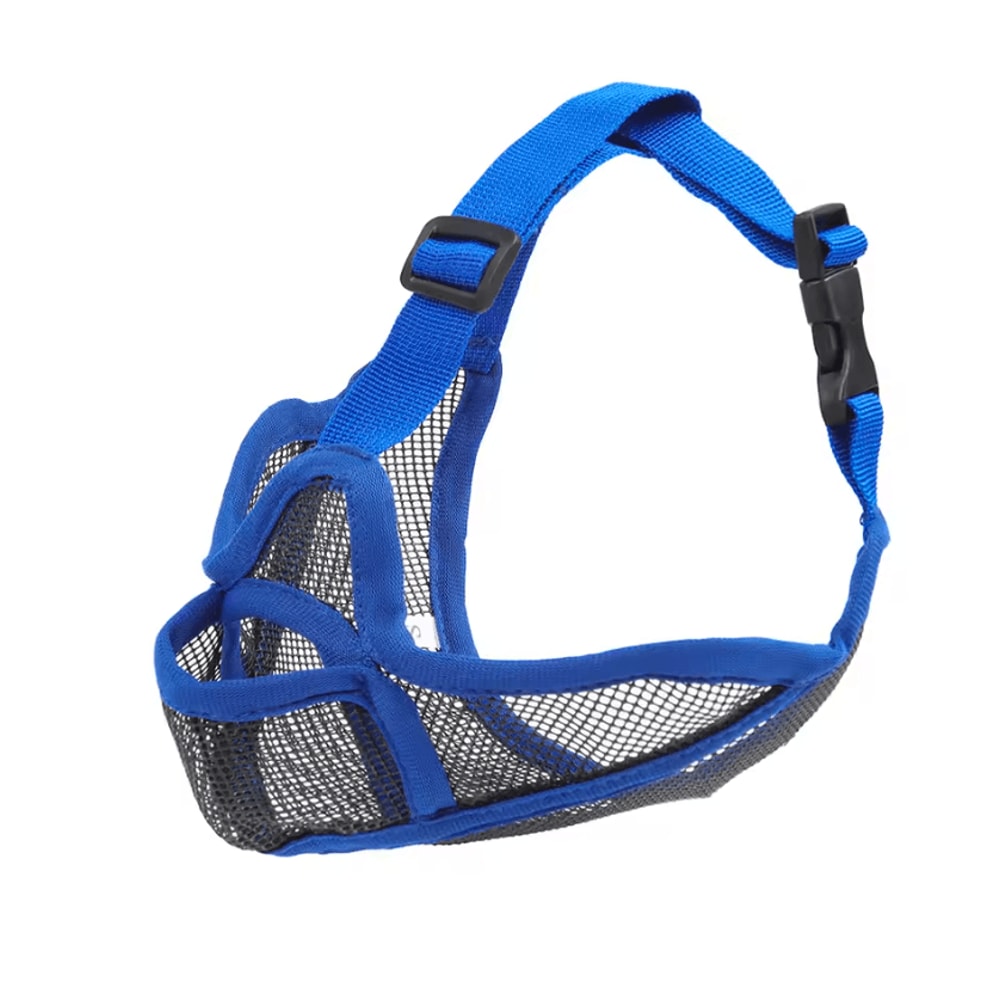 AirComfort Frenchie Muzzle Breathable Short Snout Dog Muzzle For Safe Outdoor Control 2