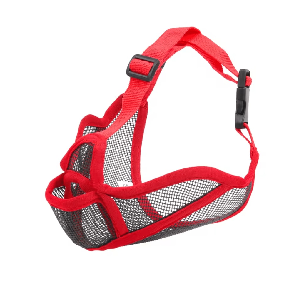AirComfort Frenchie Muzzle Breathable Short Snout Dog Muzzle For Safe Outdoor Control 4
