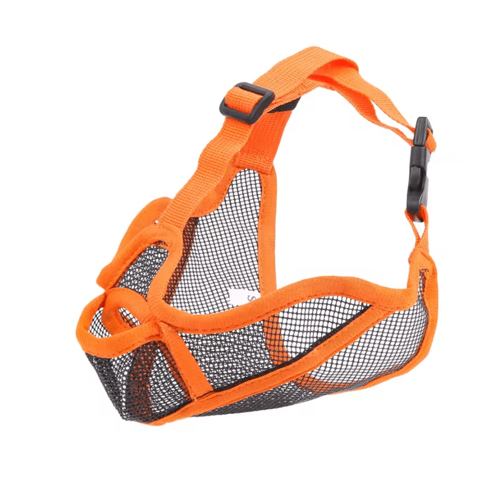 AirComfort Frenchie Muzzle Breathable Short Snout Dog Muzzle For Safe Outdoor Control 6