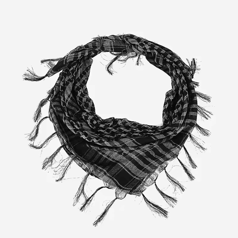 DesertFlex Tactical Shemagh Scarf Lightweight Arab Cycling Mask MultiUse Headwrap 6