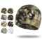 ThermaCamo Fleece Skull Cap Windproof Winter Cycling Beanie For Outdoor Performance 0