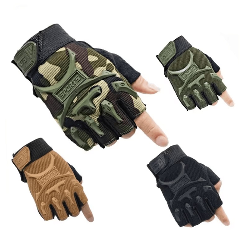 KidShield Tactical Sports Gloves AntiSlip Protective Cycling Outdoor Gloves For Kids 0