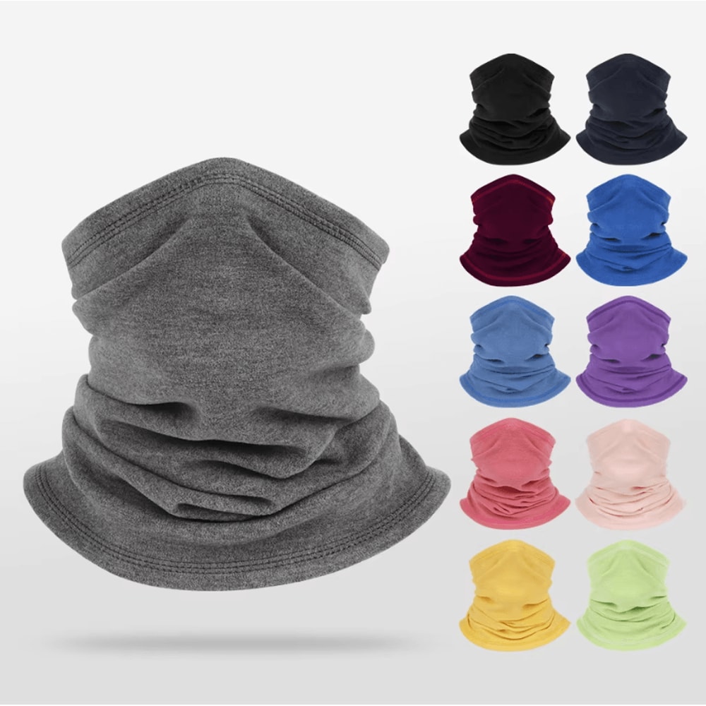 ThermaFlex Winter Neck Gaiter Multifunctional Thermal Face Cover Cycling Neck Warmer 0