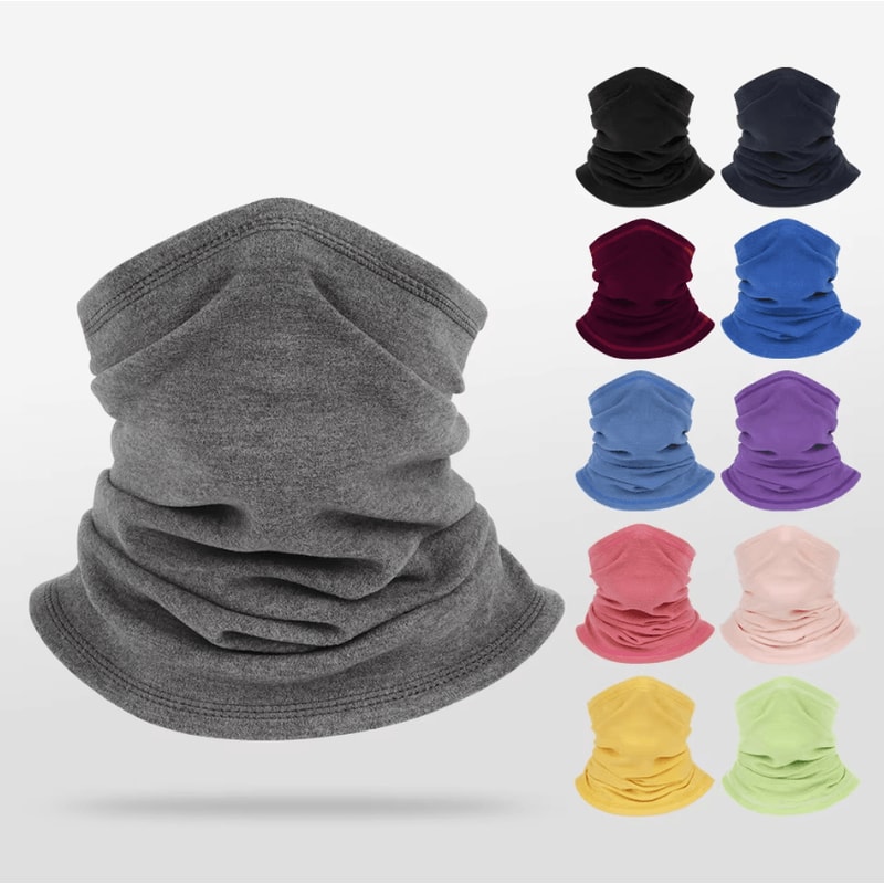 ThermaFlex Winter Neck Gaiter Multifunctional Thermal Face Cover Cycling Neck Warmer 0
