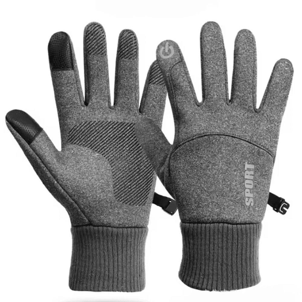 AquaTherm Pro Winter Gloves Waterproof Windproof Touchscreen Cycling Gloves 9
