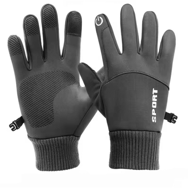 AquaTherm Pro Winter Gloves Waterproof Windproof Touchscreen Cycling Gloves 5