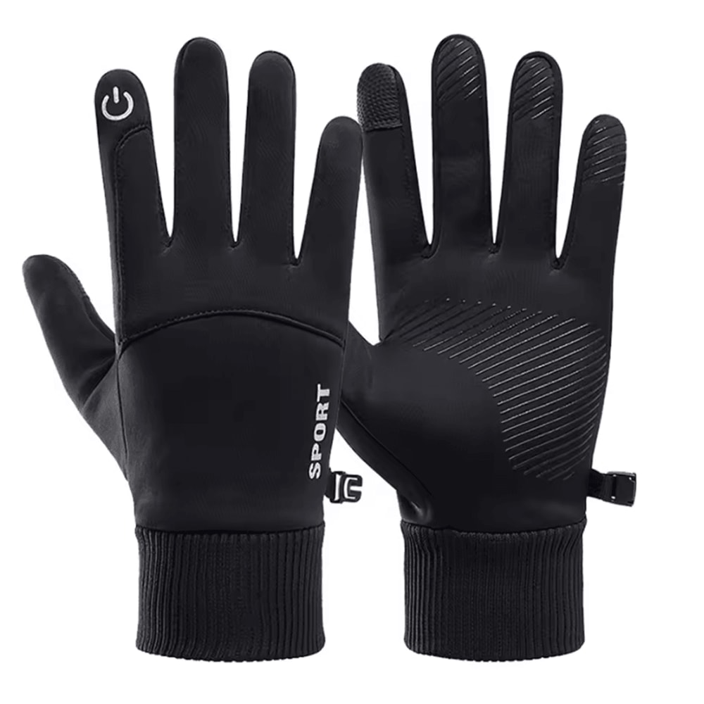 AquaTherm Pro Winter Gloves Waterproof Windproof Touchscreen Cycling Gloves 8