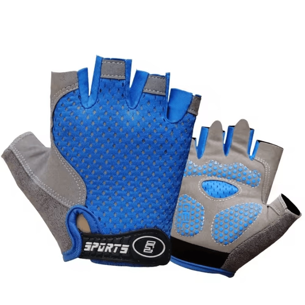ActiveGrip Kids Cycling Gloves Breathable AntiSlip HalfFinger Sports Gloves Ages 412 4