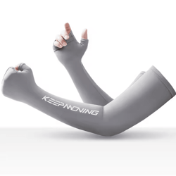 reflectacool uv arm sleeves – cooling reflective cycling arm covers for summer protection
