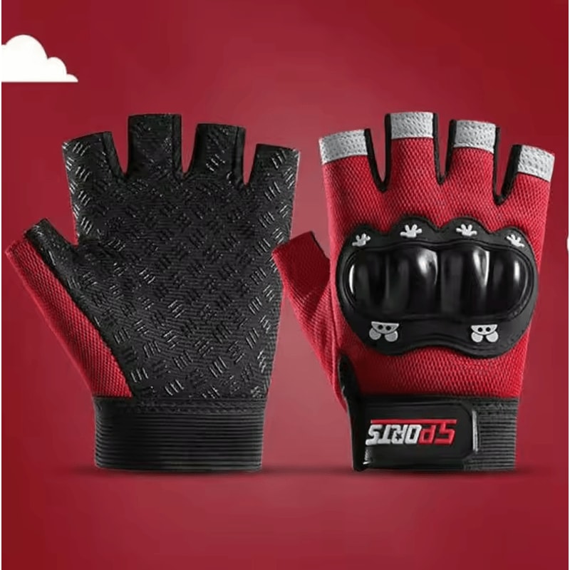 SafeClimb Kids Tactical Gloves Hard Shell Protective Cycling Sports Gloves For Active Kids 1