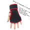PowerWrap Elite Gym Gloves HalfFinger Weightlifting Gloves With Wrist Support 1