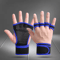 PowerWrap Elite Gym Gloves HalfFinger Weightlifting Gloves With Wrist Support 2
