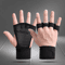 PowerWrap Elite Gym Gloves HalfFinger Weightlifting Gloves With Wrist Support 3
