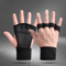 PowerWrap Elite Gym Gloves HalfFinger Weightlifting Gloves With Wrist Support 3