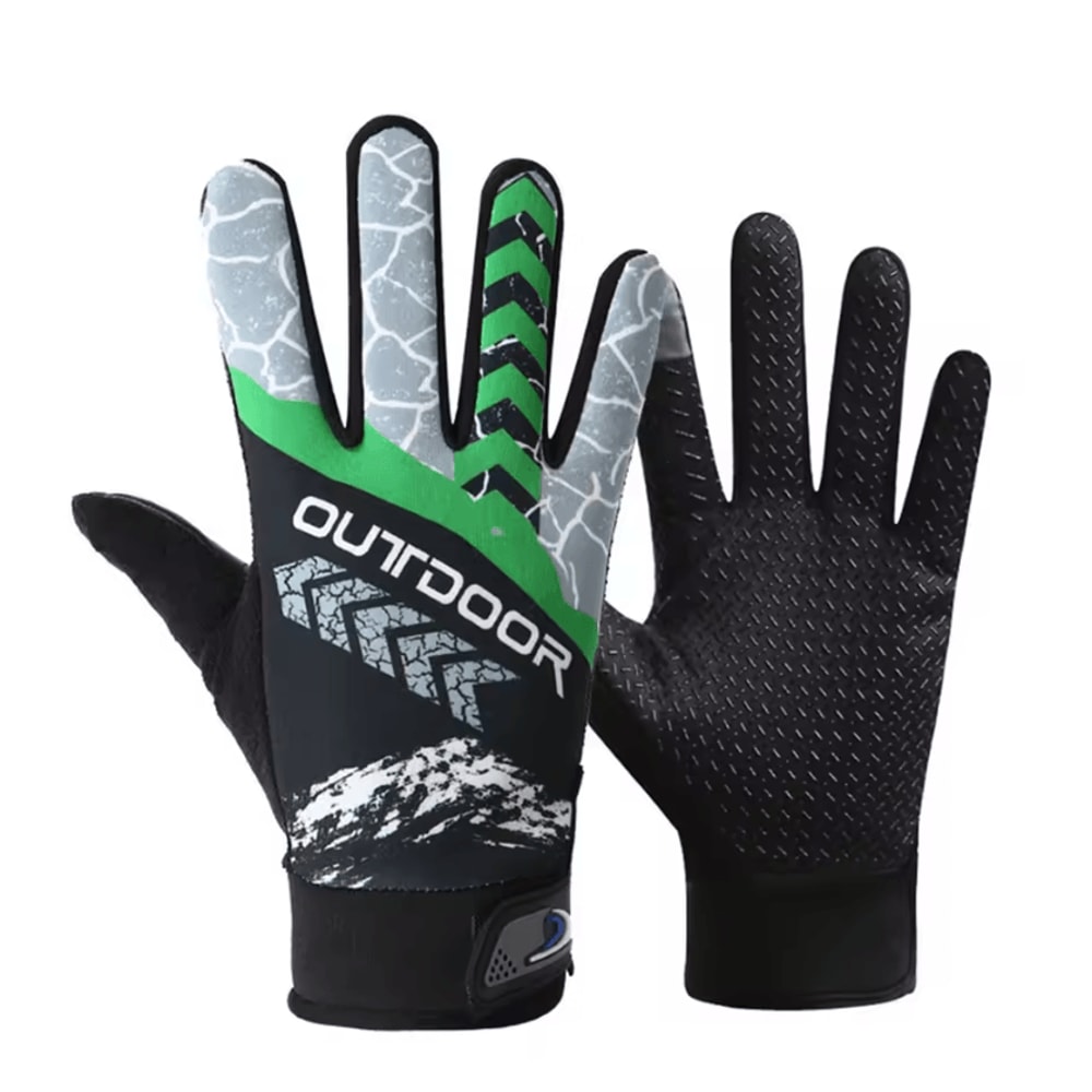 GripForce FullFinger Cycling Gloves AntiSlip Touchscreen Motorcycle Outdoor Adventure Gloves 4