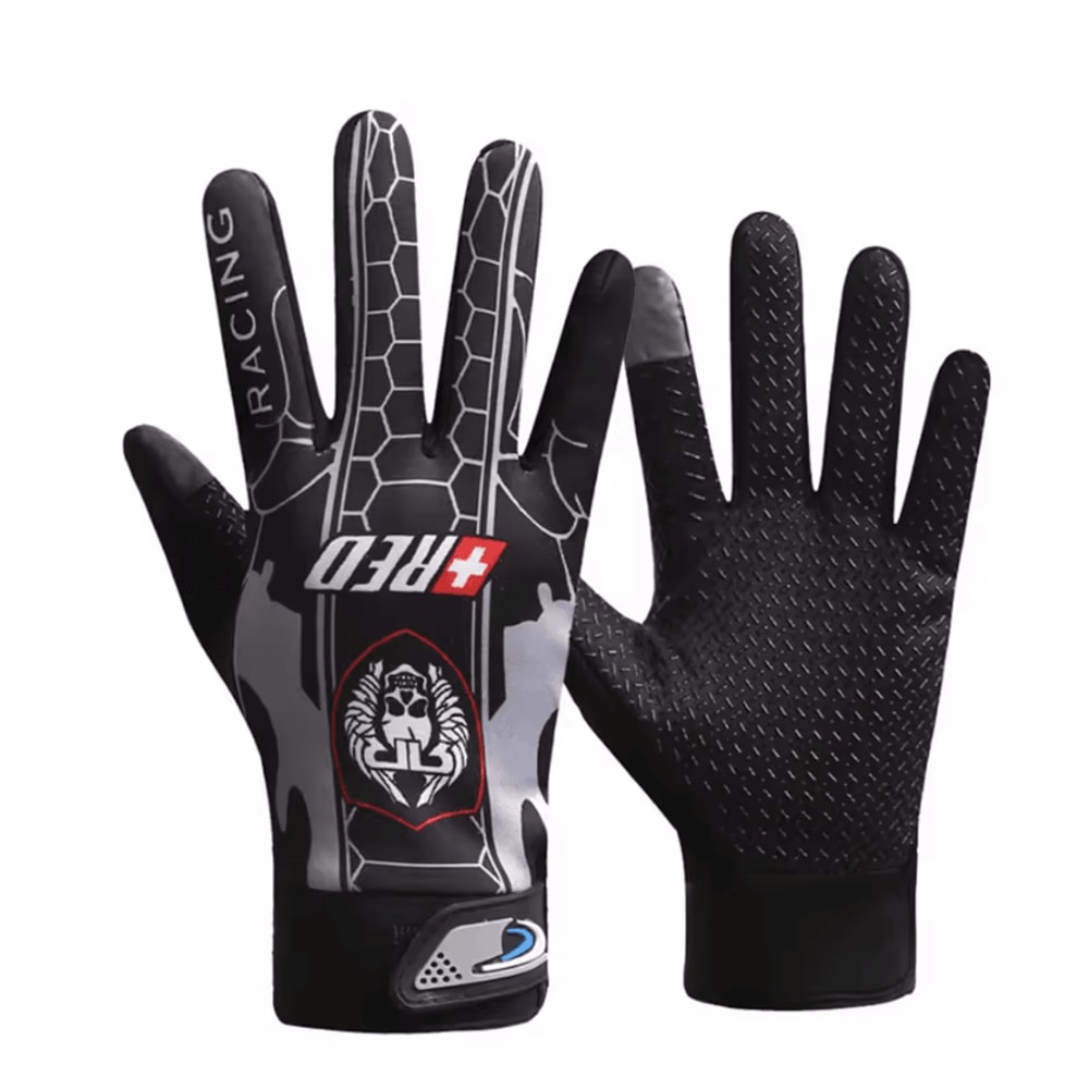 GripForce FullFinger Cycling Gloves AntiSlip Touchscreen Motorcycle Outdoor Adventure Gloves 5