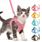 PlaidPaw Comfort Harness Set Breathable Reflective Cat Small Dog Harness With Leash 0