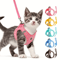 PlaidPaw Comfort Harness Set Breathable Reflective Cat Small Dog Harness With Leash 0