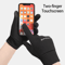 ThermaShield AllWeather Cycling Gloves Windproof WaterRepellent Touchscreen Gloves For Outdoor Per 1
