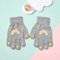 SnugglePaw Kids Knitted Gloves Cute Cartoon Animal Winter Gloves For Boys Girls 1