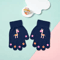SnugglePaw Kids Knitted Gloves Cute Cartoon Animal Winter Gloves For Boys Girls 2