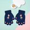 SnugglePaw Kids Knitted Gloves Cute Cartoon Animal Winter Gloves For Boys Girls 2