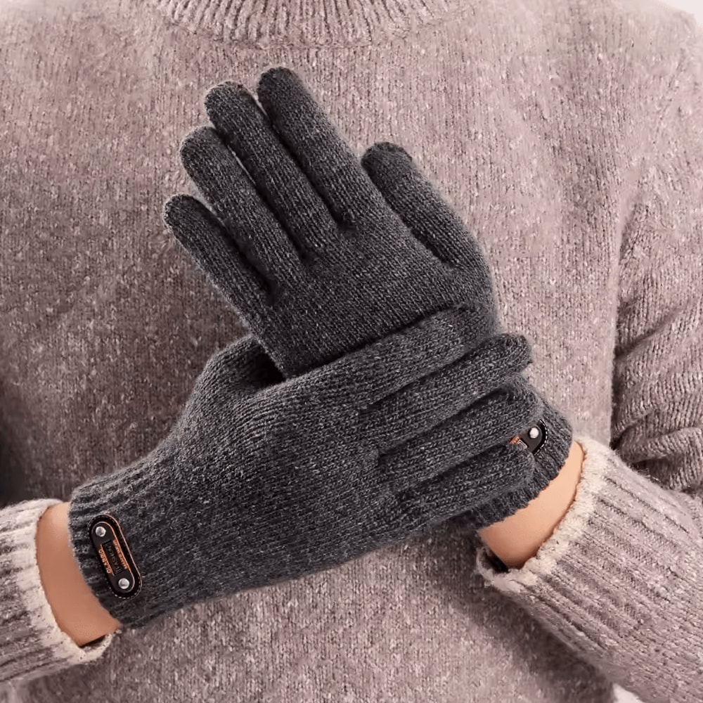 ThermaFlex Knit Touch Gloves ExtraLarge Thermal Winter Gloves For Everyday Comfort 0