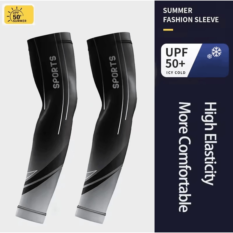 IceFlex UV Cooling Arm Sleeves Breathable Summer Cycling Outdoor Arm Covers 0