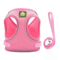 ComfortFit Reflective Dog Harness Set Breathable Vest Leash For Small Medium Pets 2
