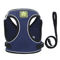 ComfortFit Reflective Dog Harness Set Breathable Vest Leash For Small Medium Pets 5