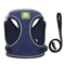 ComfortFit Reflective Dog Harness Set Breathable Vest Leash For Small Medium Pets 5