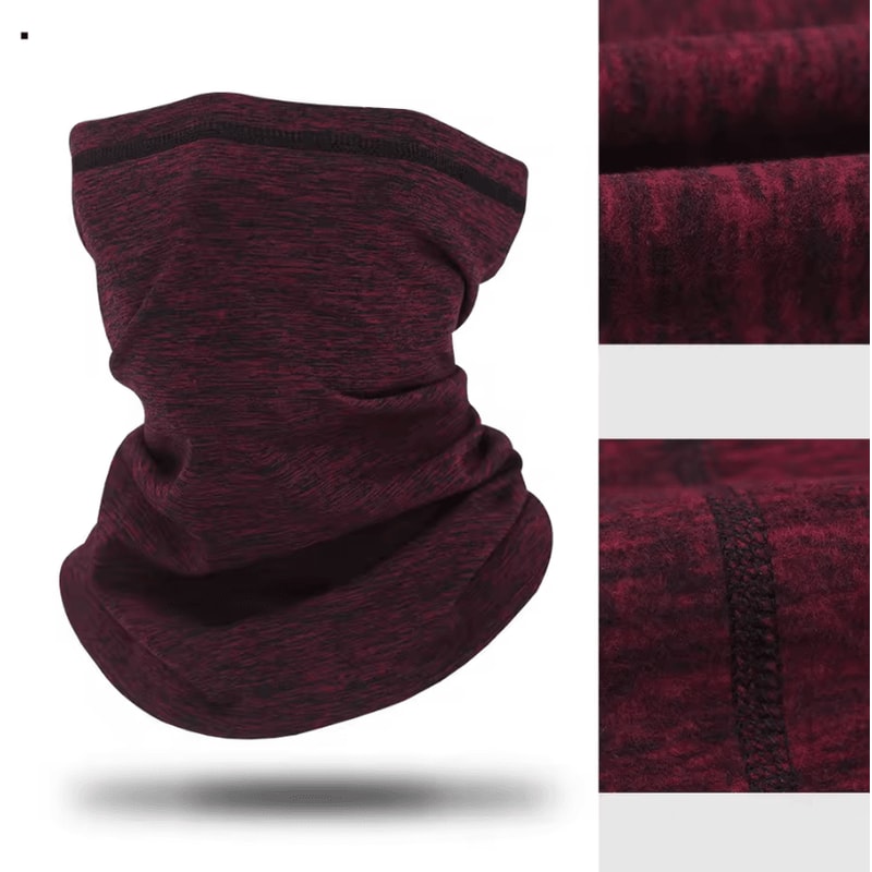 ThermaWrap Winter Motorcycle Neck Scarf Windproof Cycling Bandana MultiUse Face Cover 1