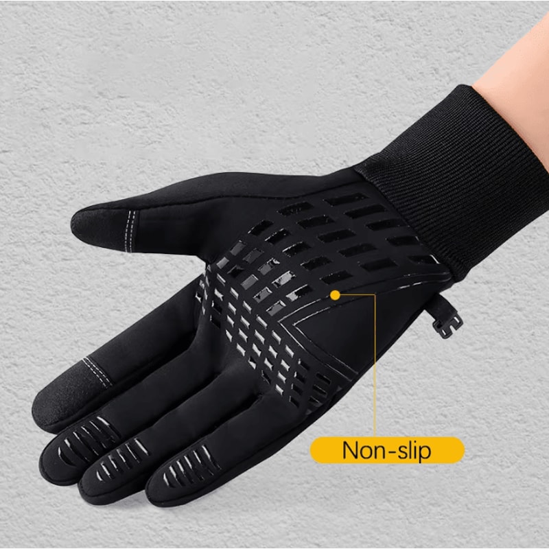 ThermaRide Winter Cycling Gloves WaterRepellent Touchscreen Gloves With AntiSlip Grip 2