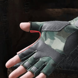 icegrip pro cooling fishing gloves – breathable ice silk fingerless cycling gloves with uv protection