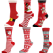 FestiveJoy Elk Christmas Socks Cozy Cotton MidTube Holiday Socks For Men Women 0