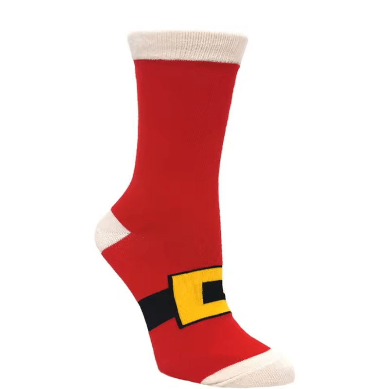 FestiveJoy Elk Christmas Socks Cozy Cotton MidTube Holiday Socks For Men Women 7