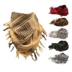 desertflex tactical shemagh scarf – lightweight arab headwrap & multi-use outdoor face cover