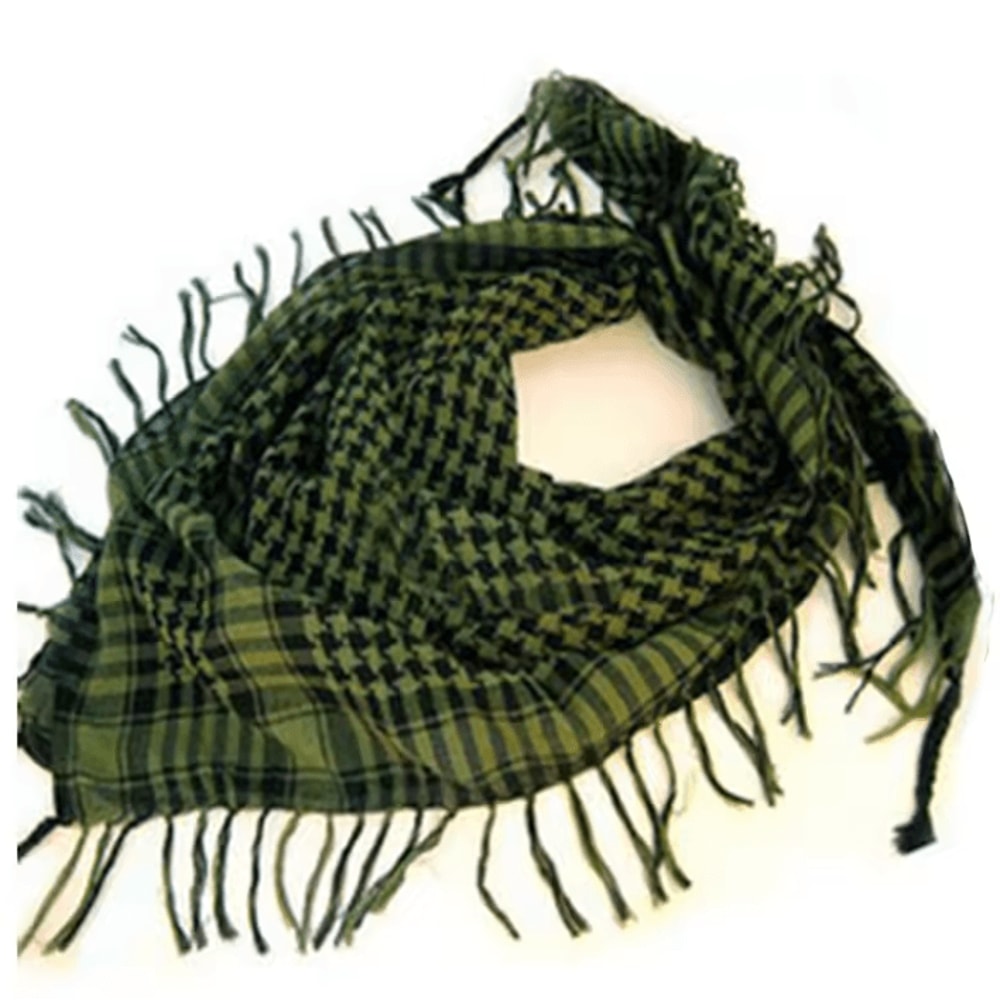 DesertFlex Tactical Shemagh Scarf Lightweight Arab Headwrap MultiUse Outdoor Face Cover 1
