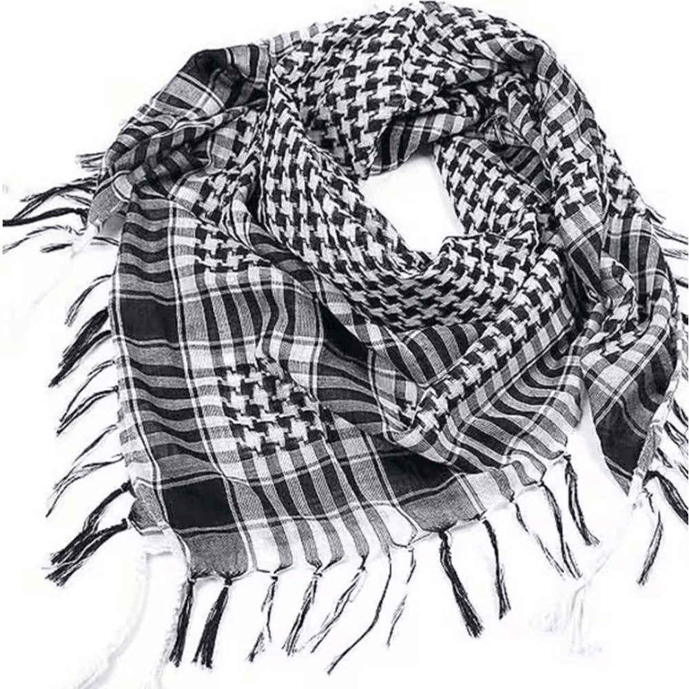 DesertFlex Tactical Shemagh Scarf Lightweight Arab Headwrap MultiUse Outdoor Face Cover 2