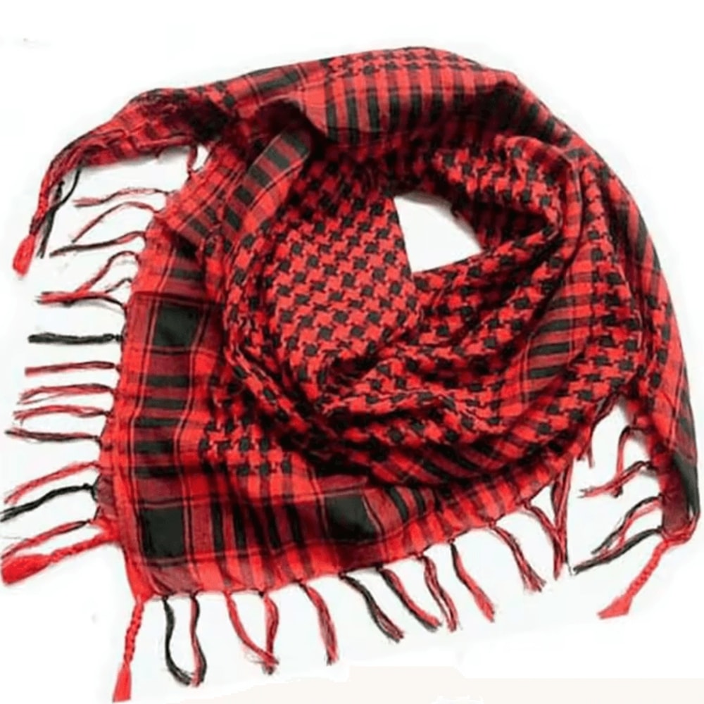 DesertFlex Tactical Shemagh Scarf Lightweight Arab Headwrap MultiUse Outdoor Face Cover 5