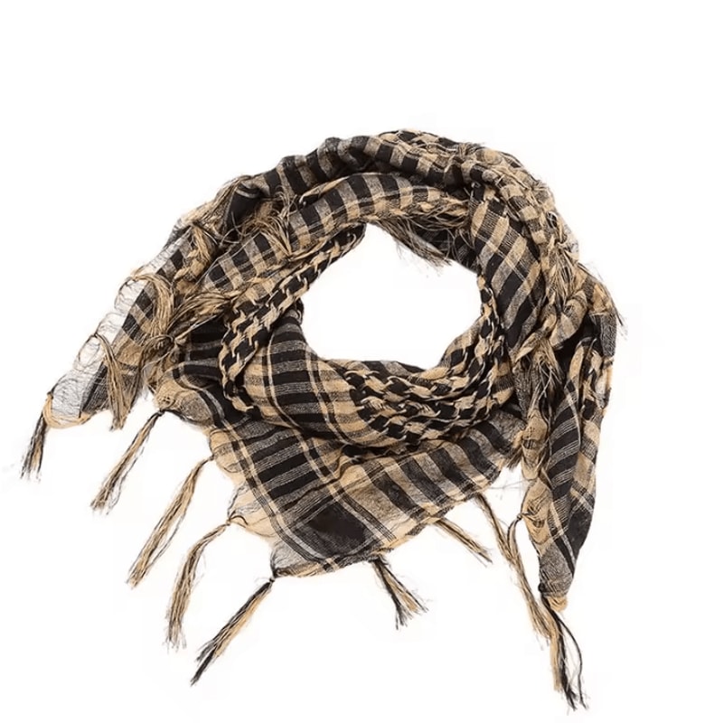 DesertFlex Tactical Shemagh Scarf Lightweight Arab Headwrap MultiUse Outdoor Face Cover 8