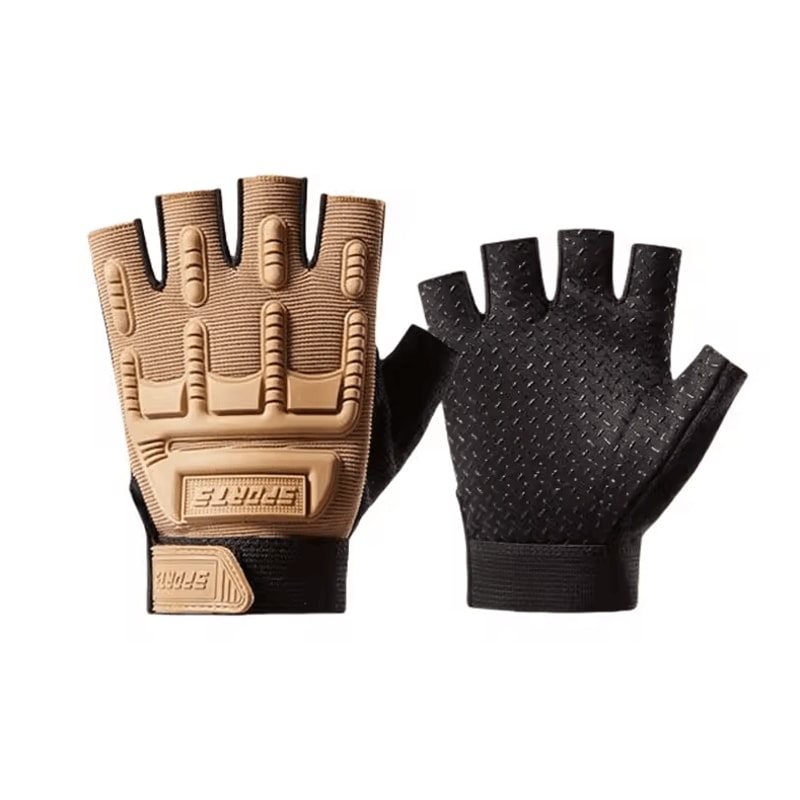 Kids Tactical Half Finger Cycling Gloves AntiSlip Outdoor Sports Grip For Boys Girls 5